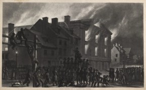 the burning of abolitionist meeting place Pennsylvania Hall