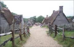 first street established by the Pilgrims in Plymouth Colony