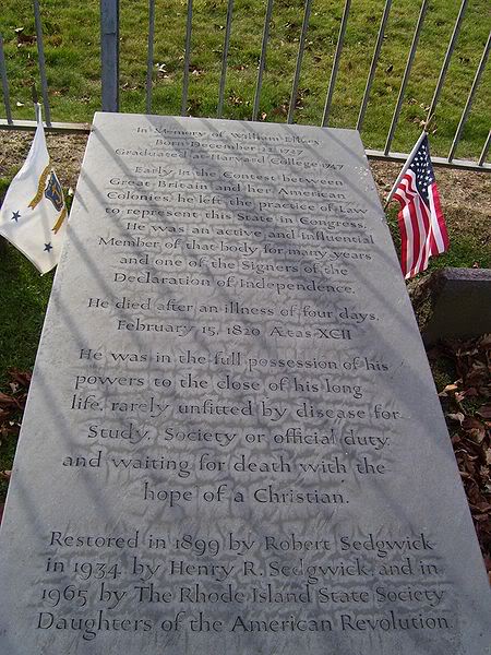 American Patriot's grave
