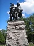 General Johnson and King Hendrick Statue
