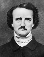 19th century poet Edgar Allan Poe, author of The Raven