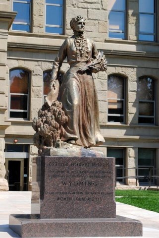 monument to First Woman Justice of the Peace, Esther Hobart Morris