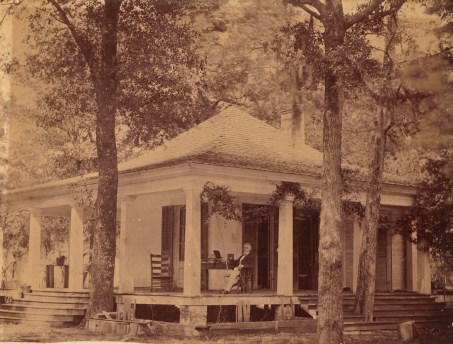 Jefferson Davis at Sarah Dorsey's home