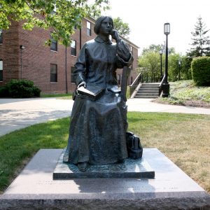 Elizabeth Blackwell Monument, to the first female doctor in the U.S.