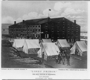 Libby Prison in 1863, Richmond, Virginia