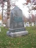 Abner and Mary Hewitt Doubleday grave at Arlington National Cemetery