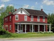 home of Laura Jackson Arnold, ardent Unionist and sister of General Stonewall Jackson