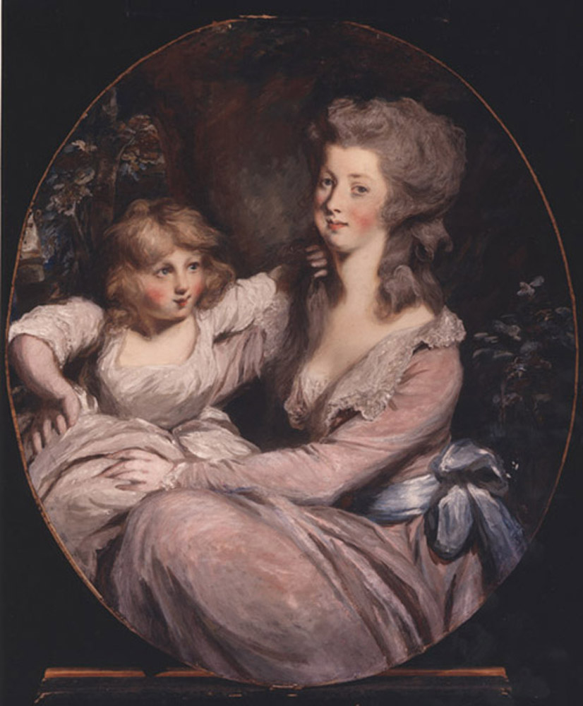 Peggy Shippen Arnold and her daughter