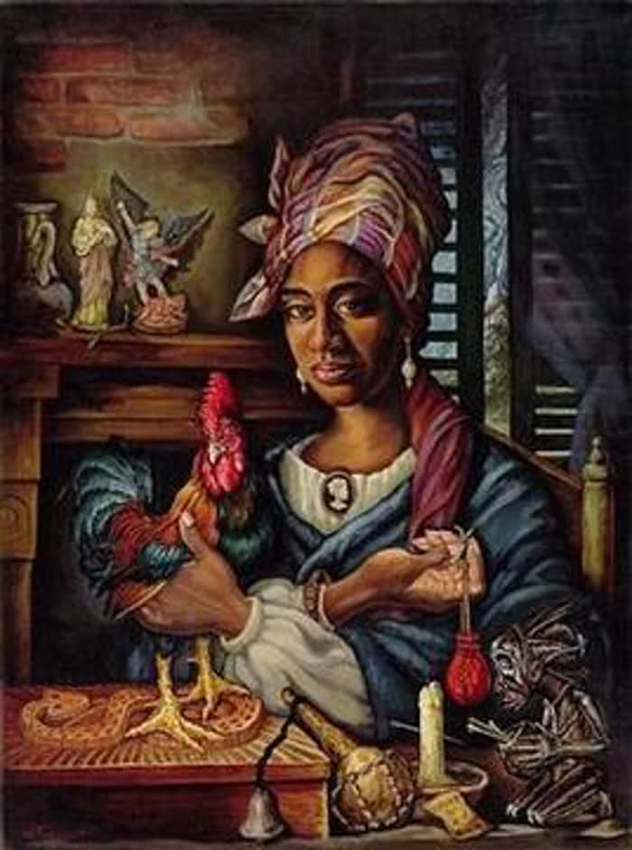 Marie Laveau by New Orleans artist Dimitri Fouquet