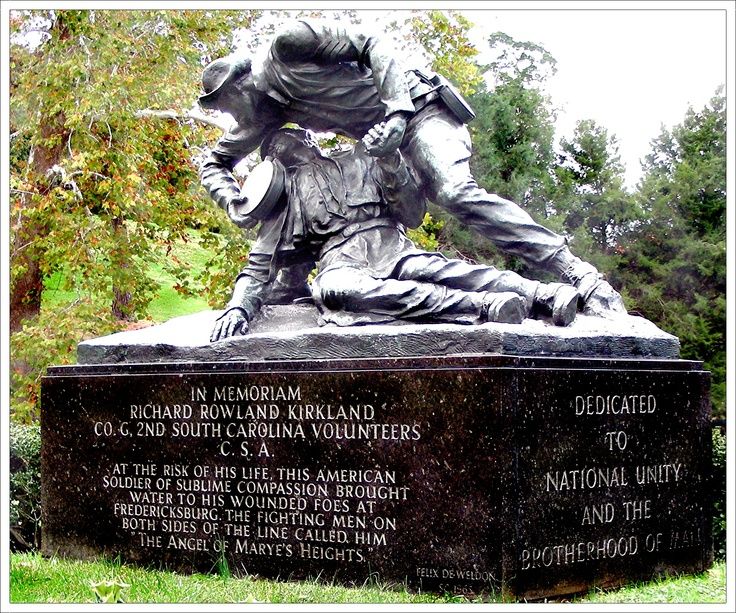 Battle of Fredericksburg statue