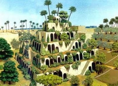 the hanging gardens of babylon model