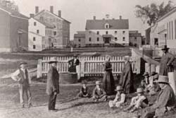 a Shaker Village