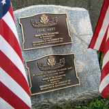 Patriot's gravesite