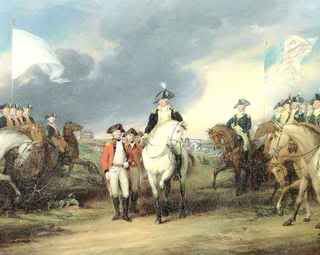 General Benjamin Lincoln accepts Cornwallis surrender at Yorktown