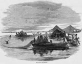 slaves fishing on the coast of North Carolina
