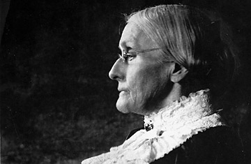 Susan B. Anthony circa 1900