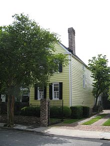 building in which Elizabeth Timothy edited the South Carolina Gazette newspaper